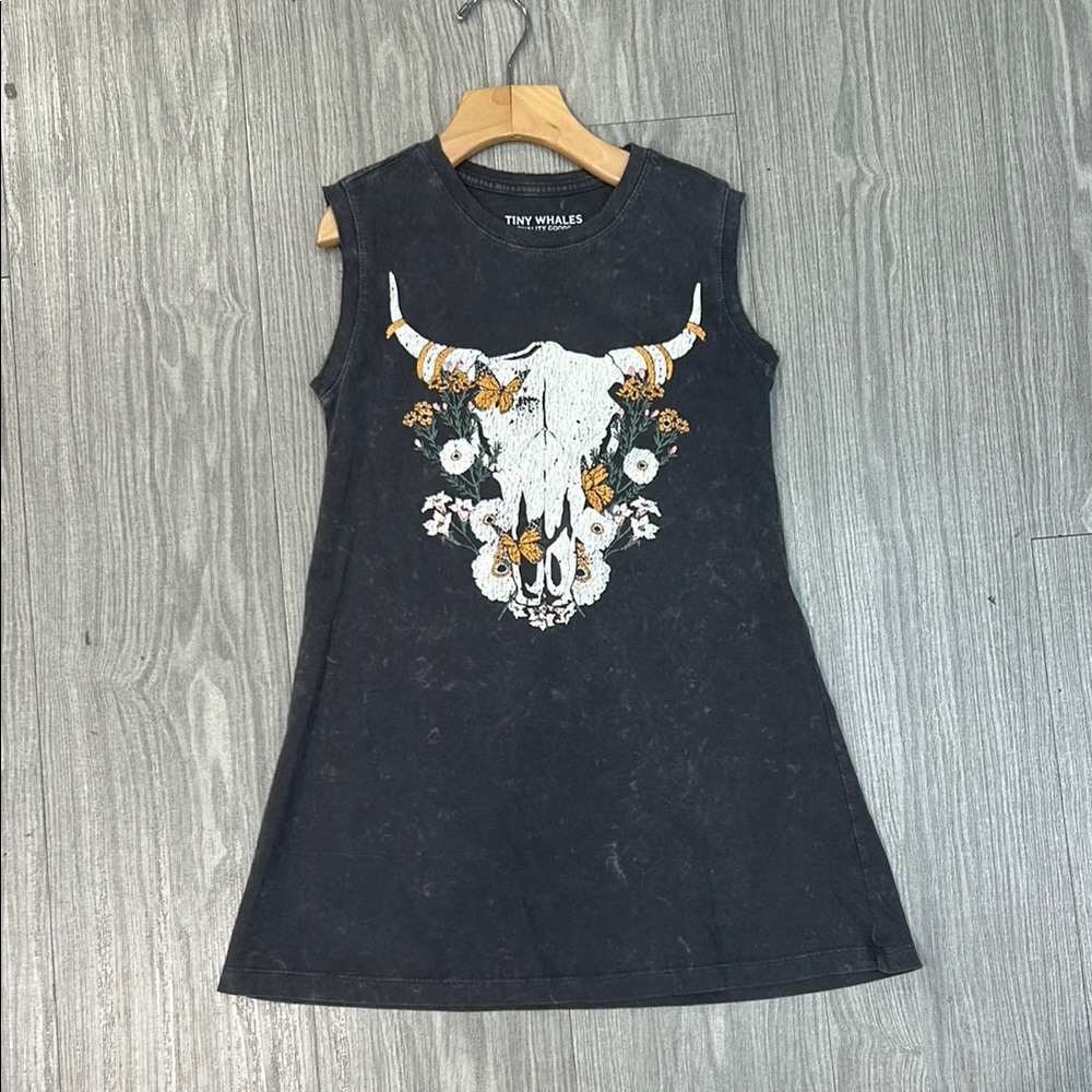 Black Bohemian Graphic dress